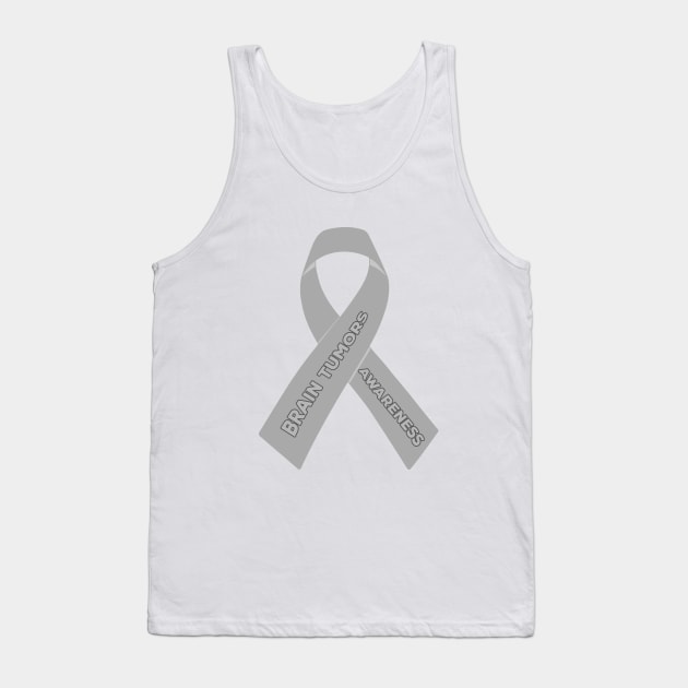 Brain Tumors Awareness Tank Top by DiegoCarvalho